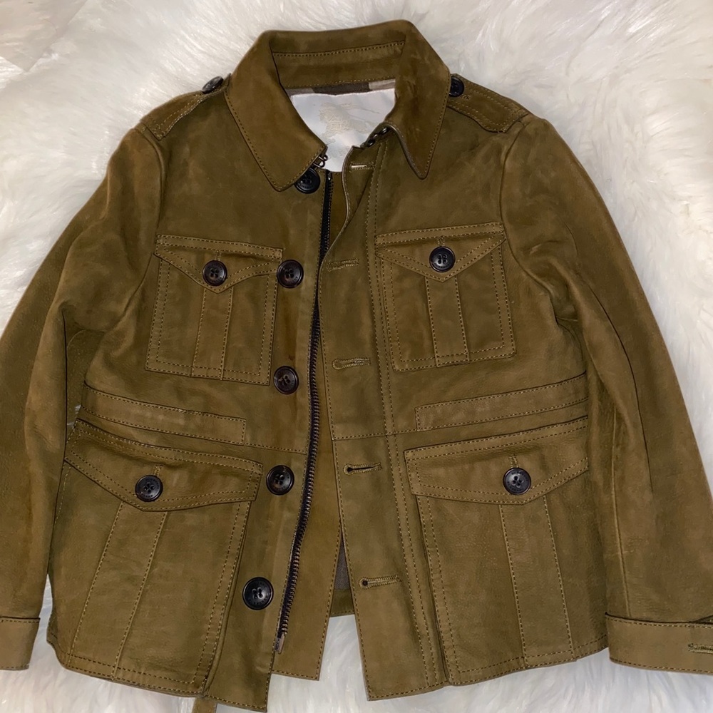 Burberry suede jacket